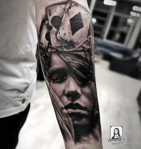 Mona Lisa Tattoo Kraków inksearch tattoo