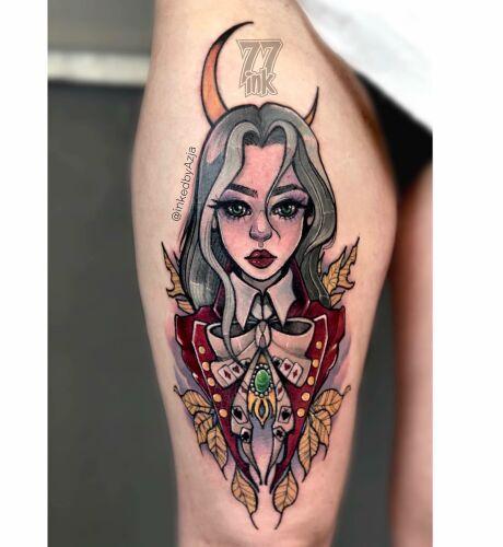 Azja inksearch tattoo