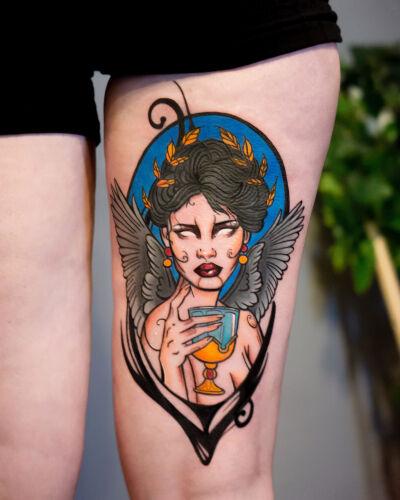 Wściekła Blondyna inksearch tattoo