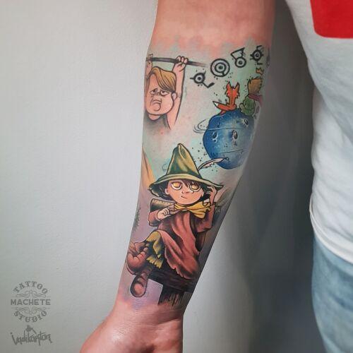 Machete Tattoo Gdynia inksearch tattoo