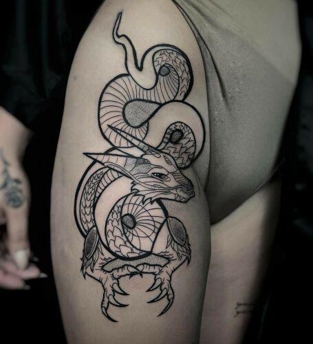 Venomdopee inksearch tattoo