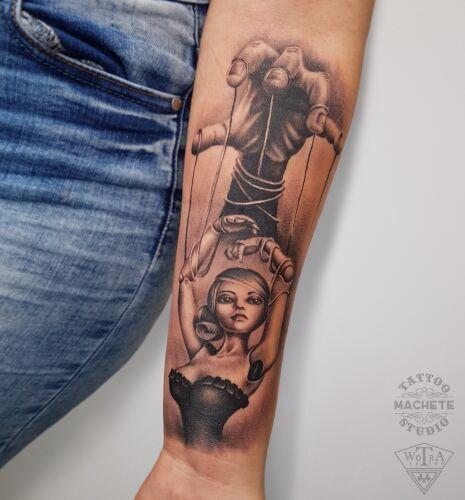 Machete Tattoo Gdynia inksearch tattoo