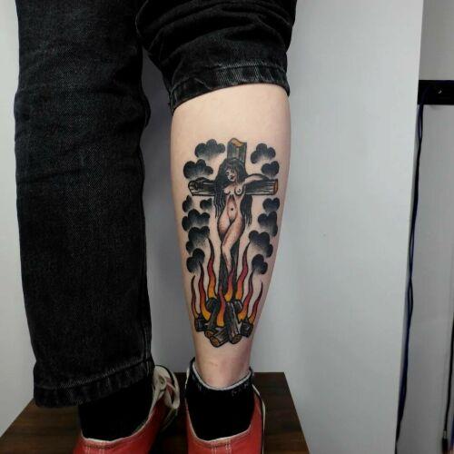 SPIKE HEAD inksearch tattoo