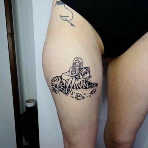 SPIKE HEAD inksearch tattoo