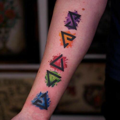 SPIKE HEAD inksearch tattoo