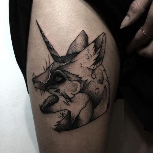 Six Pentagrams inksearch tattoo
