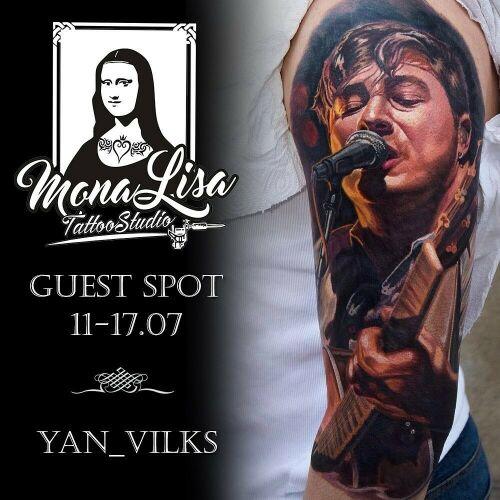 Mona Lisa Tattoo Kraków inksearch tattoo