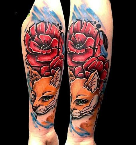 Kitty Wonderland inksearch tattoo