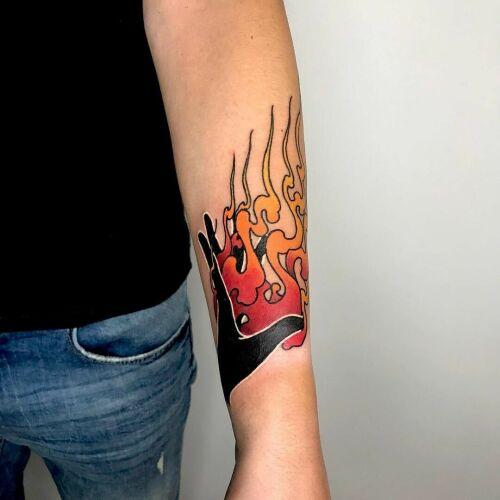 Filosh Pink inksearch tattoo