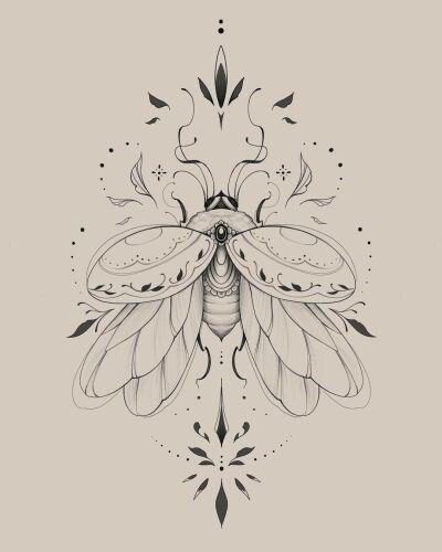 Baba na Rowerze Tattoo inksearch tattoo