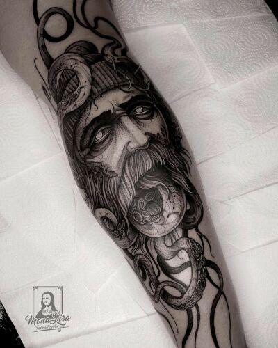 Mona Lisa Tattoo Bialystok inksearch tattoo