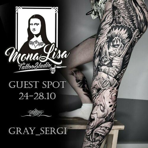 Mona Lisa Tattoo Kraków inksearch tattoo
