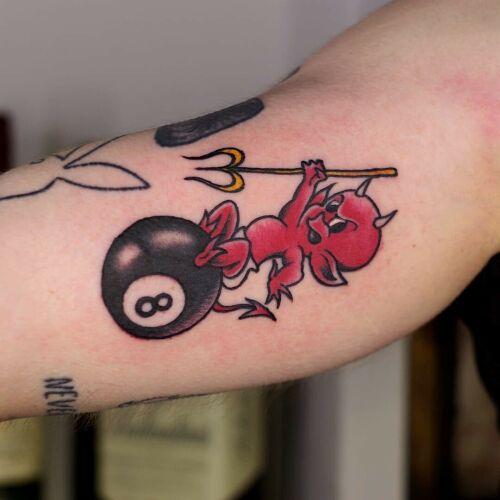 SPIKE HEAD inksearch tattoo