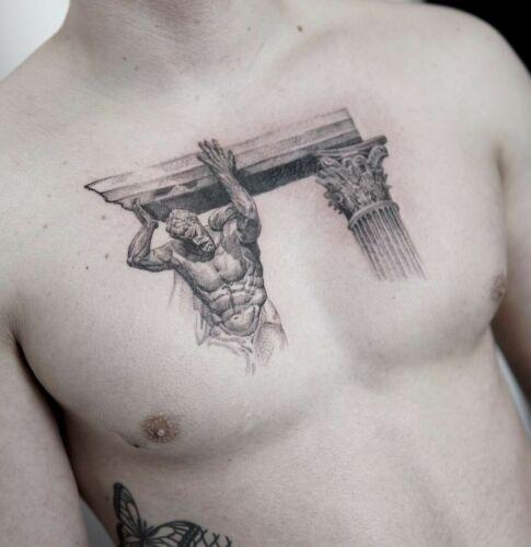 Baba na Rowerze Tattoo inksearch tattoo
