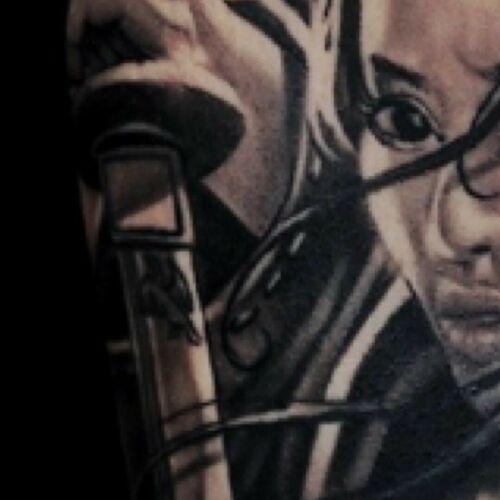 Mona Lisa Tattoo Kraków inksearch tattoo