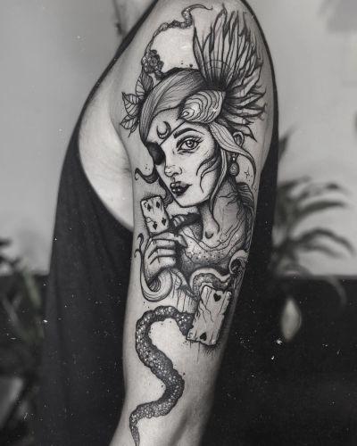 Emanuela Latoszek 🌙 The Sacred Touch ⚜️ inksearch tattoo
