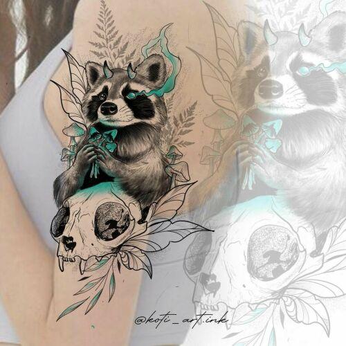Koti Tattoo Anna Pękala inksearch tattoo
