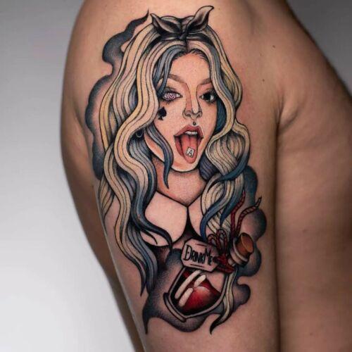 Eevee Morningstar inksearch tattoo