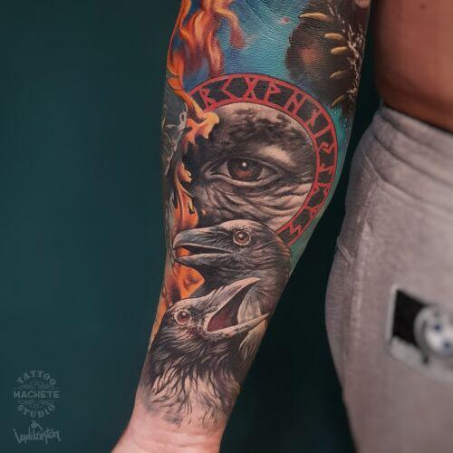 Machete Tattoo Gdynia inksearch tattoo
