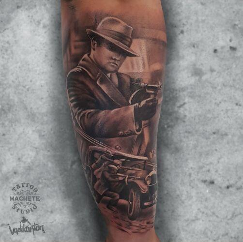 Machete Tattoo Gdynia inksearch tattoo