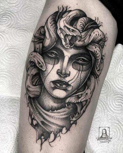 Mona Lisa Tattoo Bialystok inksearch tattoo