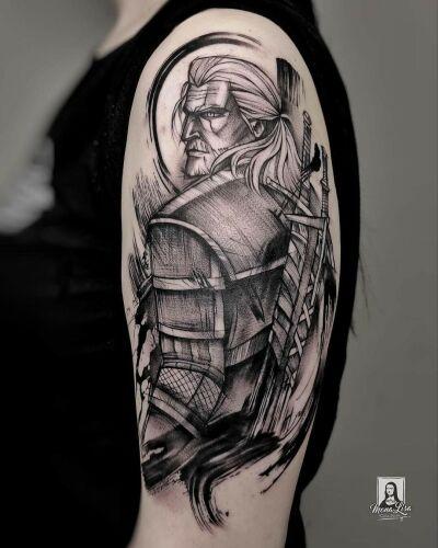 Mona Lisa Tattoo Bialystok inksearch tattoo