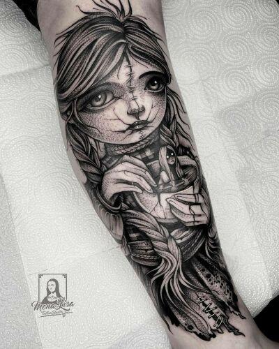 Mona Lisa Tattoo Bialystok inksearch tattoo