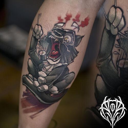 Dziary i Gitary inksearch tattoo