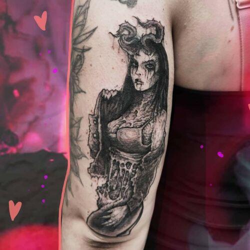 Czarnorożec Tattoo inksearch tattoo