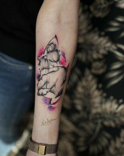 Kuharska inksearch tattoo