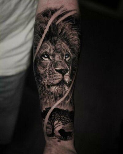 Marcin Nencek Grey eye Tattoo inksearch tattoo