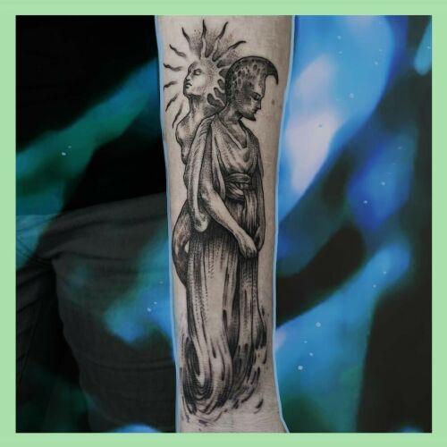 Czarnorożec Tattoo inksearch tattoo