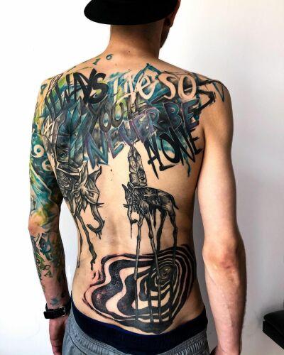 Kitty Wonderland inksearch tattoo