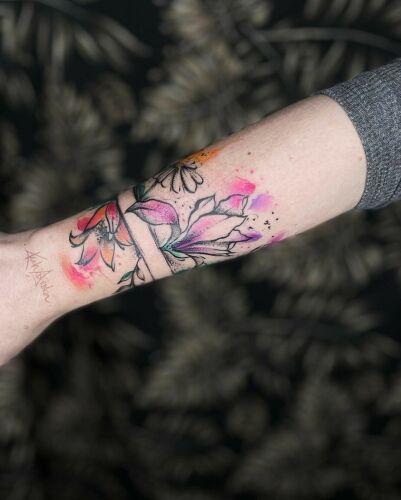 Kuharska inksearch tattoo