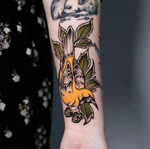 Eevee Morningstar inksearch tattoo