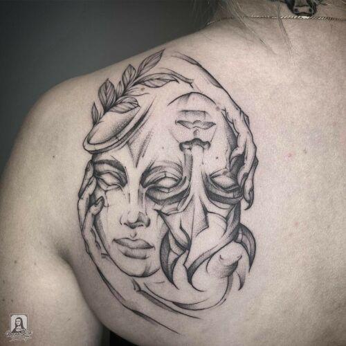 Mona Lisa Tattoo Bialystok inksearch tattoo