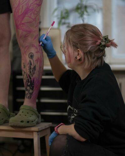 Klarcia Dziarcia inksearch tattoo