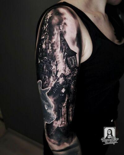 Mona Lisa Tattoo Bialystok inksearch tattoo