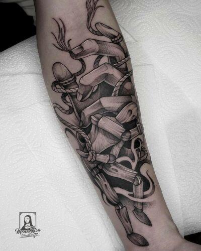 Mona Lisa Tattoo Bialystok inksearch tattoo