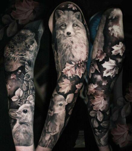 Da Vinci’s Fox Tattoo inksearch tattoo