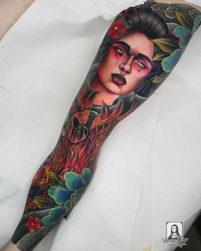 Mona Lisa Tattoo Bialystok inksearch tattoo