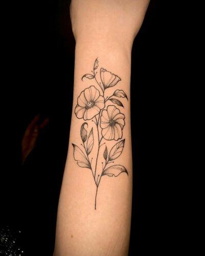 Kwiat Paproci Tattoo by Agnieszka Szneidrowska inksearch tattoo