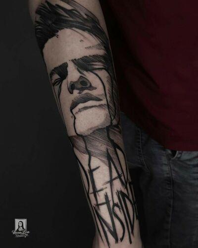 Mona Lisa Tattoo Bialystok inksearch tattoo