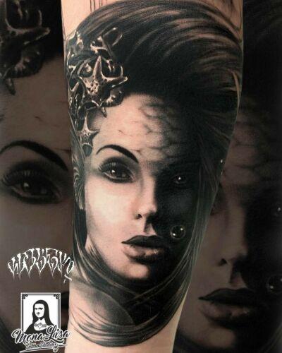 Mona Lisa Tattoo Bialystok inksearch tattoo
