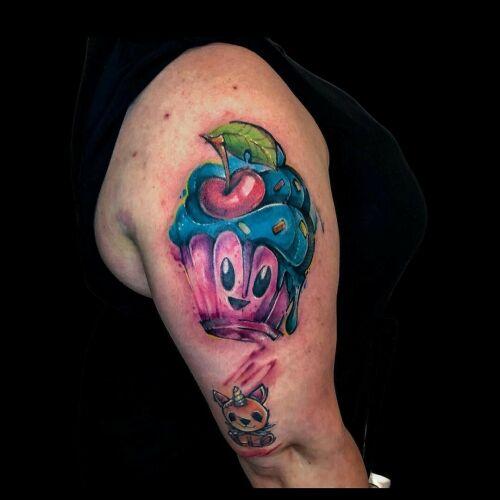 Kitty Wonderland inksearch tattoo