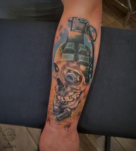 Machete Tattoo Gdynia inksearch tattoo