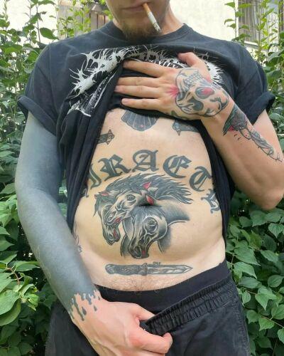 SPIKE HEAD inksearch tattoo