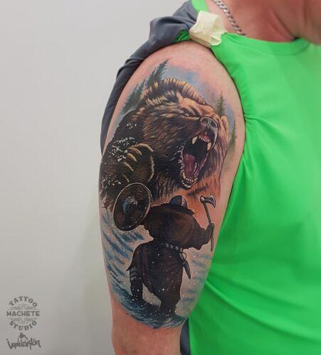 Machete Tattoo Gdynia inksearch tattoo