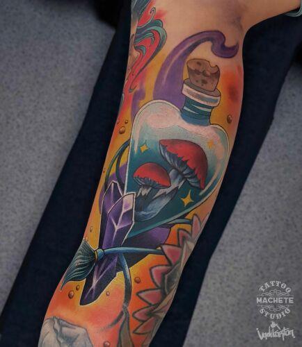 Machete Tattoo Gdynia inksearch tattoo