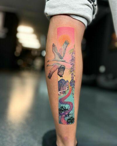 Mona Lisa Tattoo Kraków inksearch tattoo